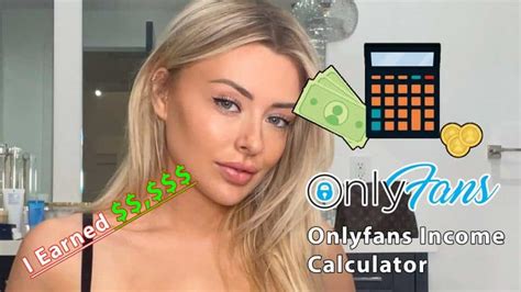 onlyfans money calculator|OnlyFans Calculator: Estimate Your Earnings Fast